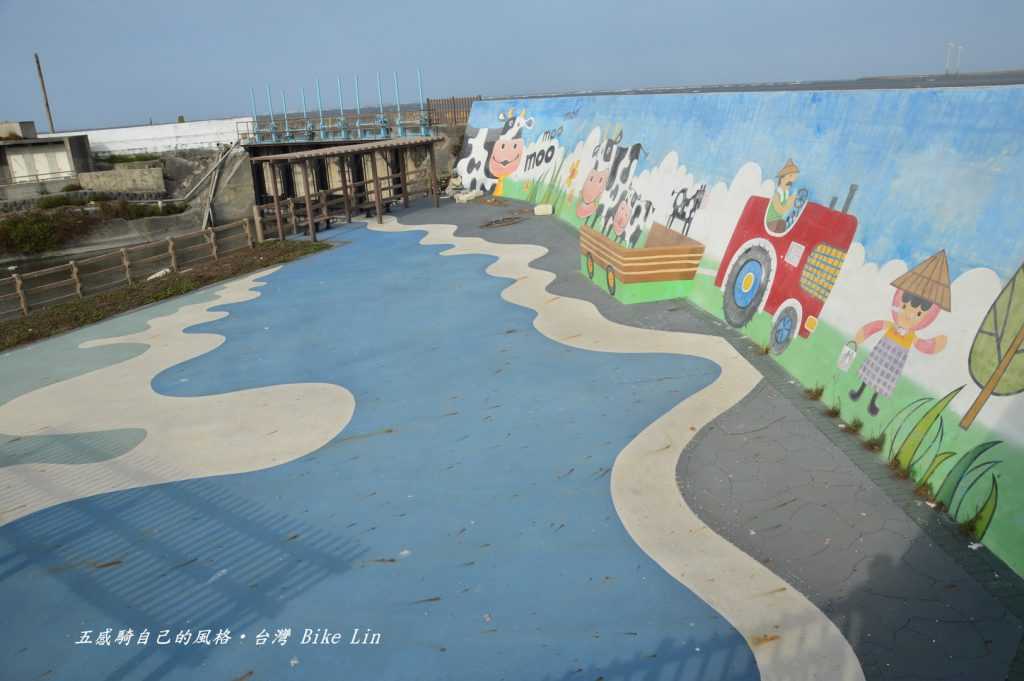 福寶濕地彩繪牆