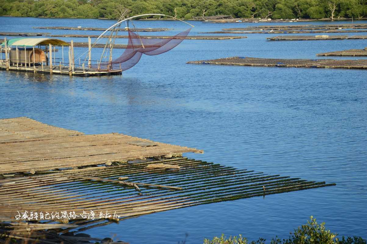 大型竹筏上特別「吊罾」補魚工具，點亮「台江內海」古樸原貌味大圖 置頂圖