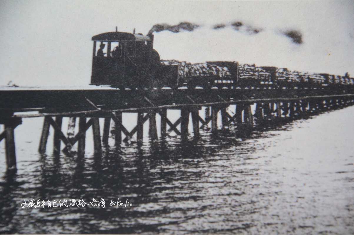  1911年下淡水溪舊鐵橋「日治時期鐵路便橋」