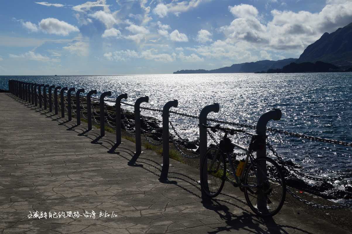 雲豹曬潮境公園的藍與白