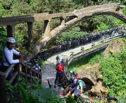 六坑斜坡索道、天間車遺址、外九份溪圳橋、祈堂老街