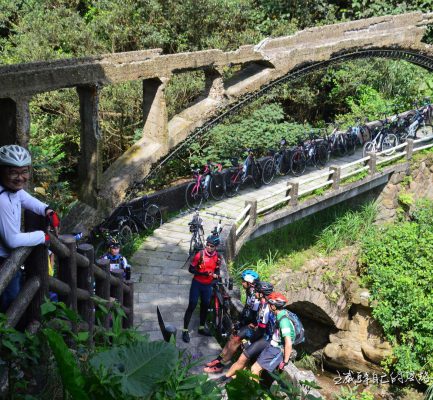 六坑斜坡索道、天間車遺址、外九份溪圳橋、祈堂老街