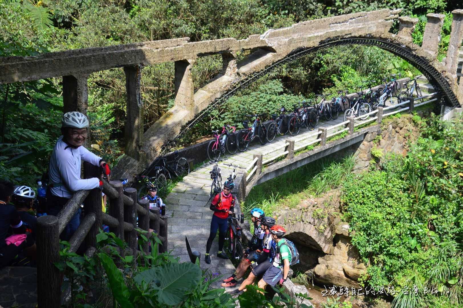 六坑斜坡索道、天間車遺址、外九份溪圳橋、祈堂老街