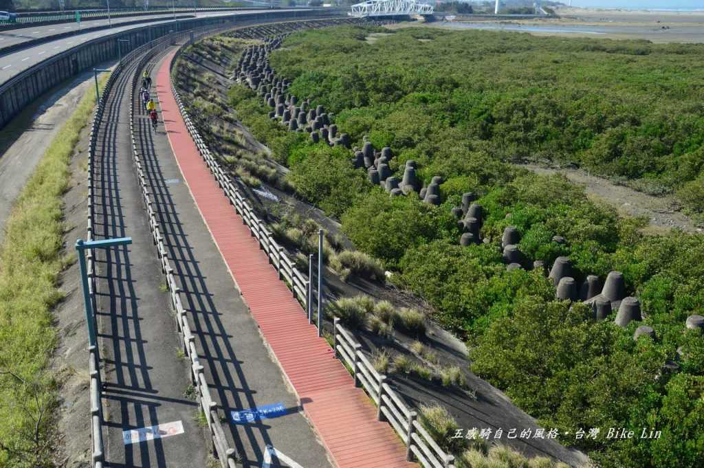 竹塹海岸弧形風情