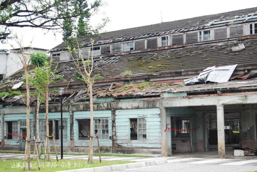 2009年「舊花蓮酒廠」廢墟般原味的遺跡