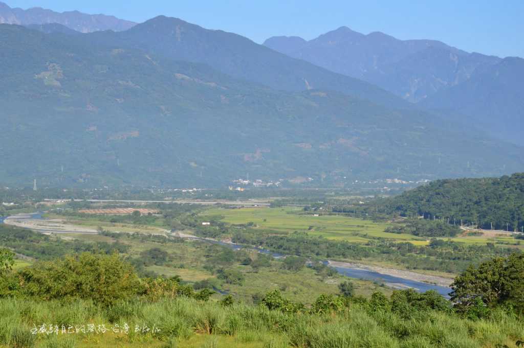 秀姑巒溪右側山林裡的德武