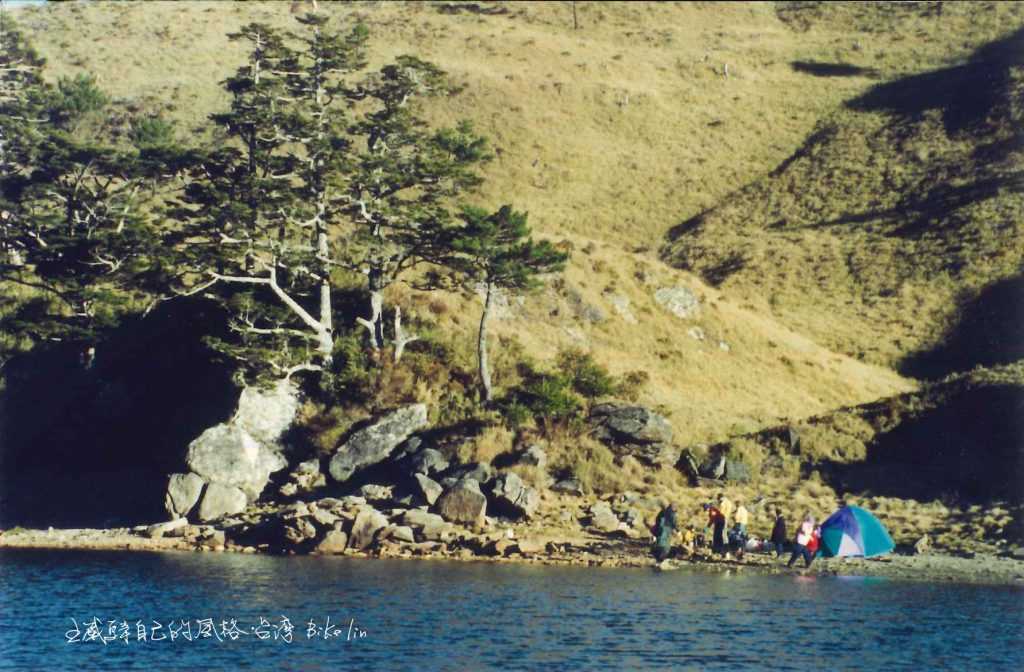 1996年露營七彩湖畔，再早八年來得及相遇廢棄前林田山森林鐵路 