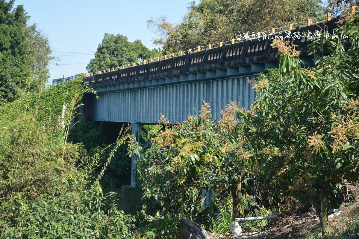 「渡子頭溪渡槽橋」1922至1930年間設有鐵道
