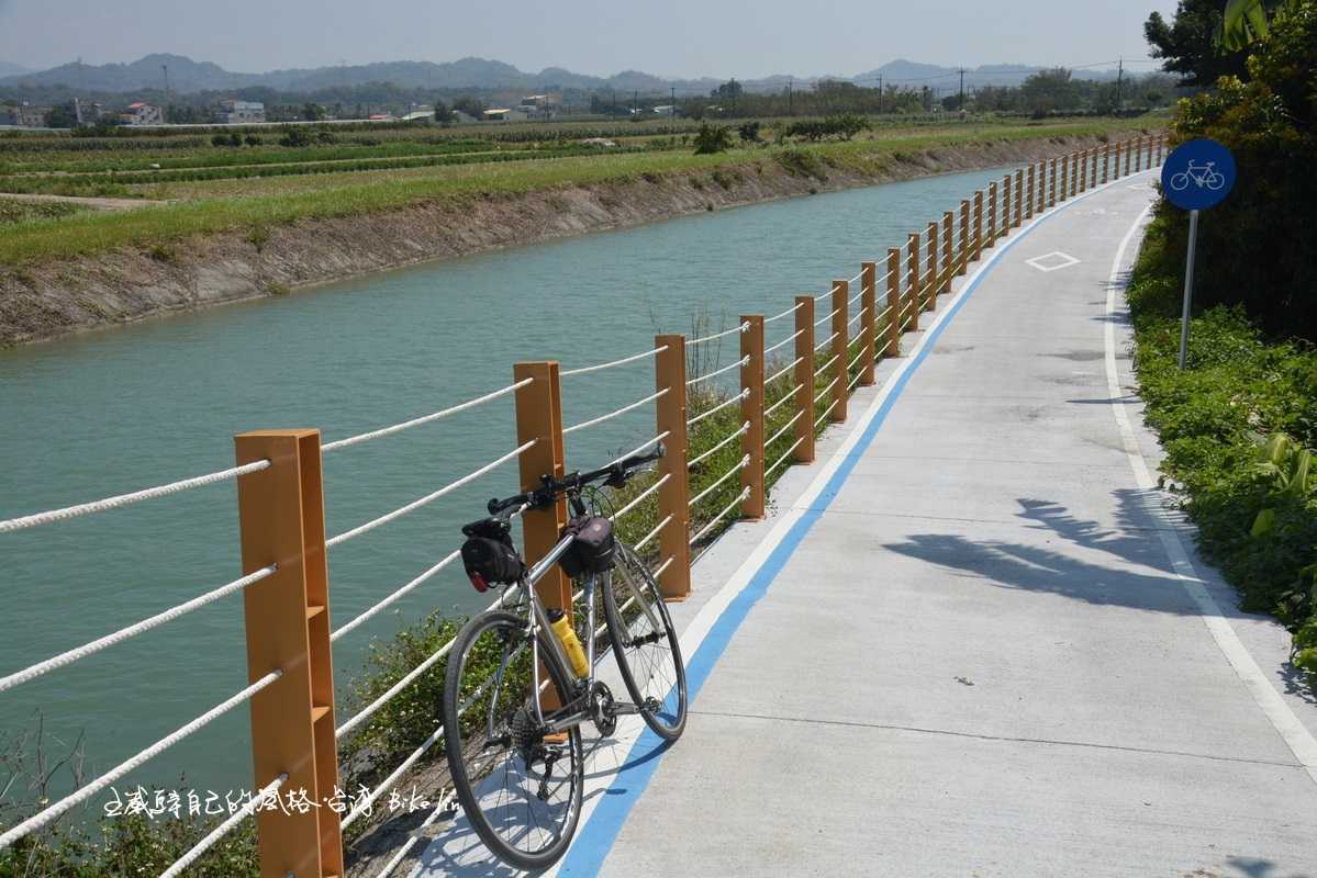 嘉南大圳北幹線自行車道即將貫穿渡槽橋