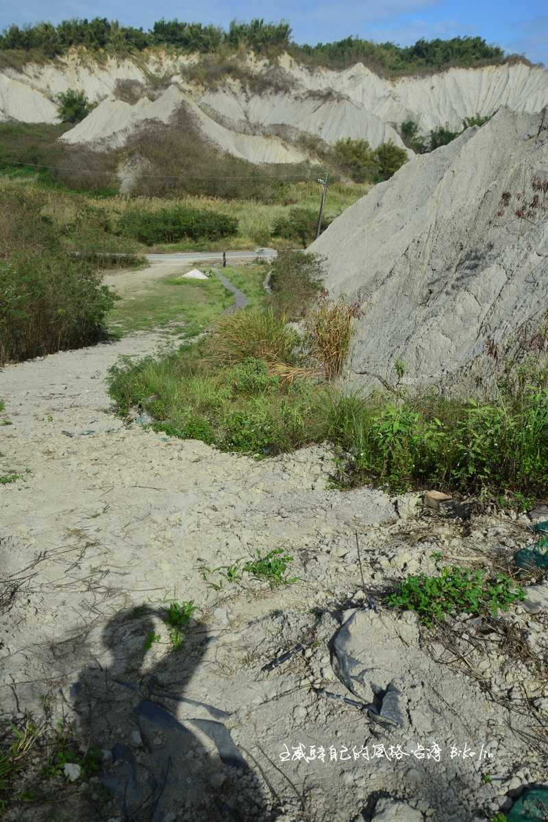 從天梯階梯回望五里坑溝
