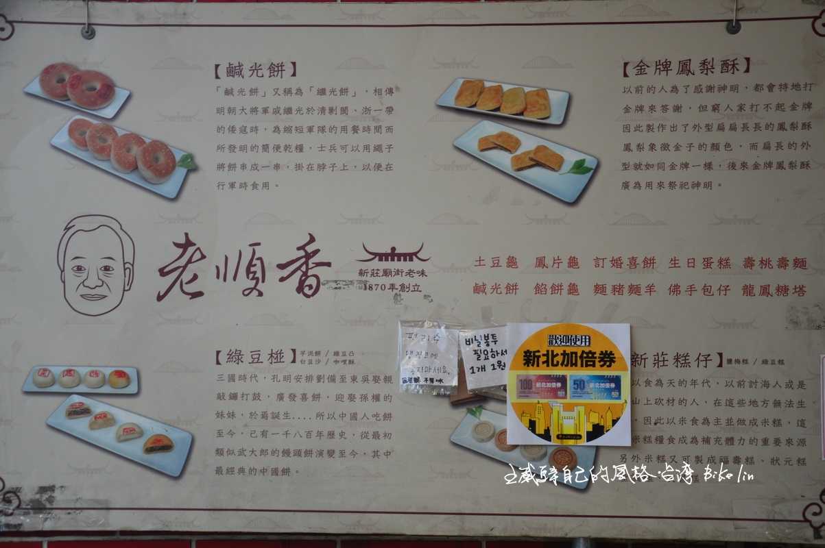 1870年新莊老順香餅店