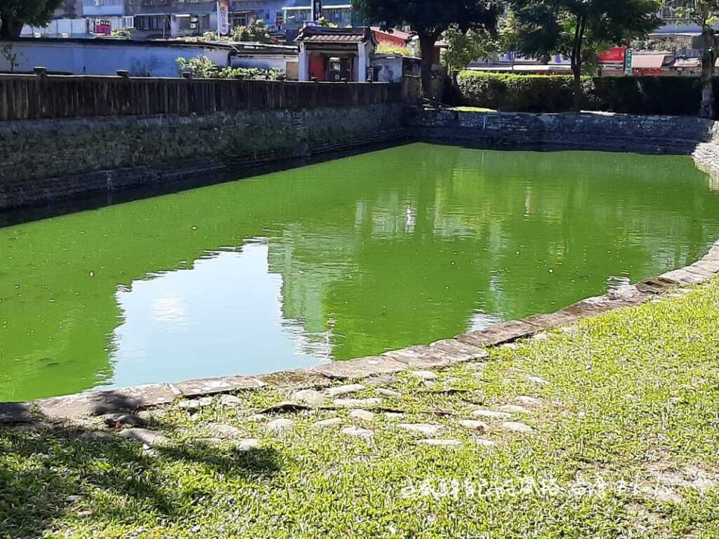 「林本源園邸」護城河