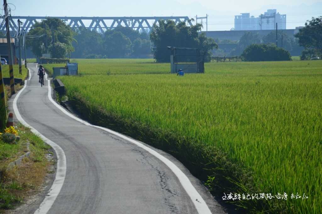 王田圳屬於慢活騎車旅人