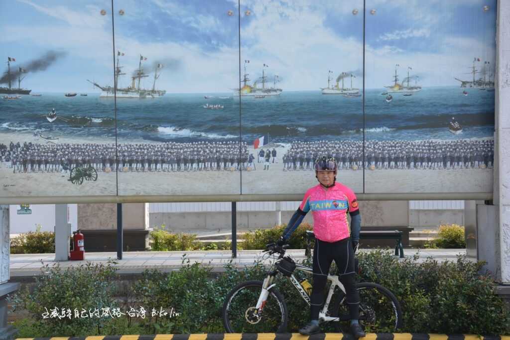  1884年再強軍威登上舊沙崙海水浴場，法軍依然吃敗戰