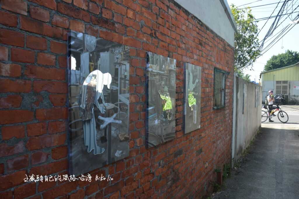 「李合興宅」小巷弄人型剪牆藝術牆