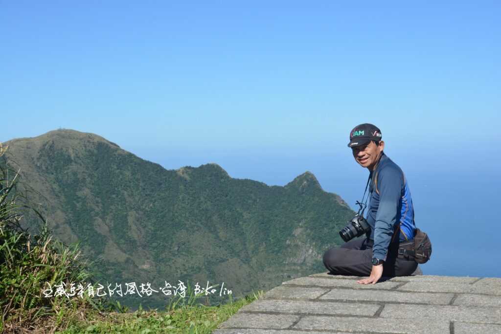 基隆人的基隆山主峰與東峰見證我完成心境