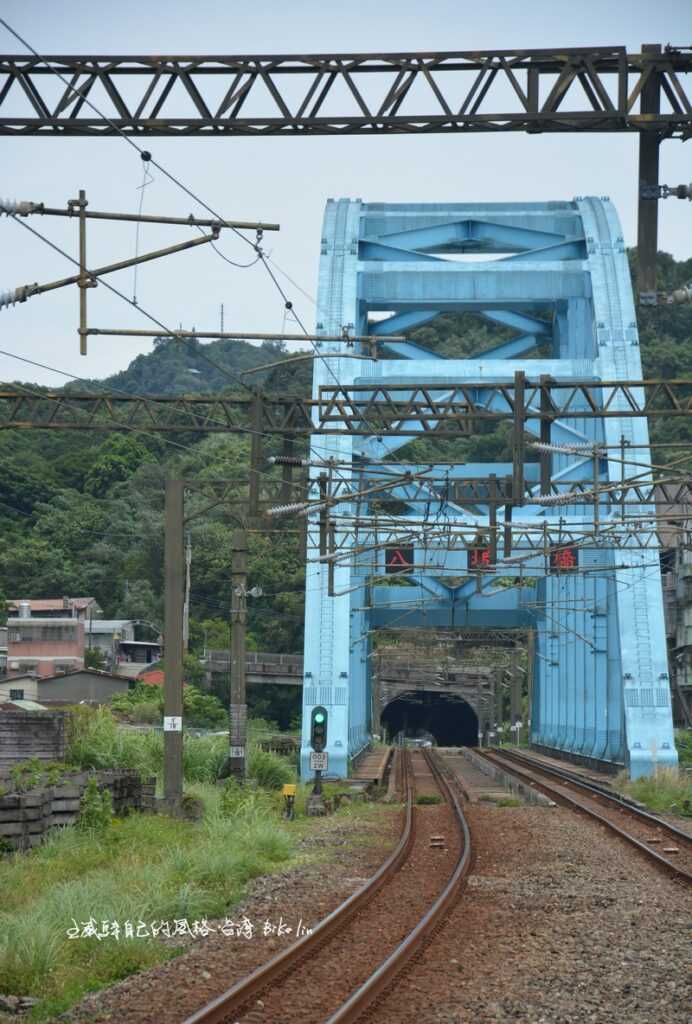 八堵車站直視「八堵鐵橋」
