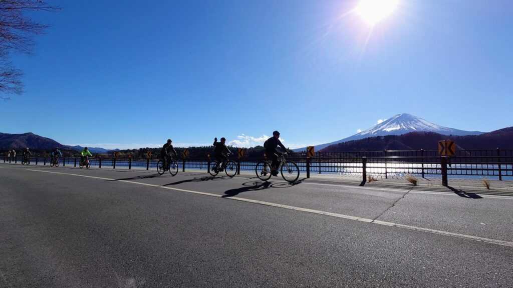 我騎E bike首航獻給「富士山」  photo by富士山サイクルネット協議会 