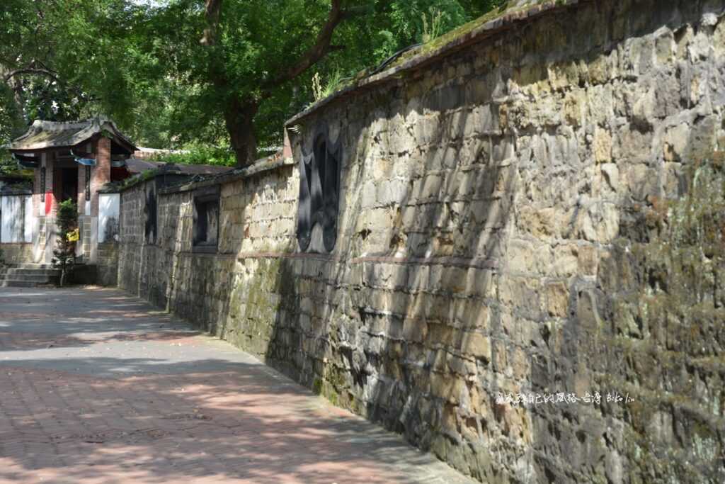「林本源園邸」圍牆保有「枋橋古城」味道 
