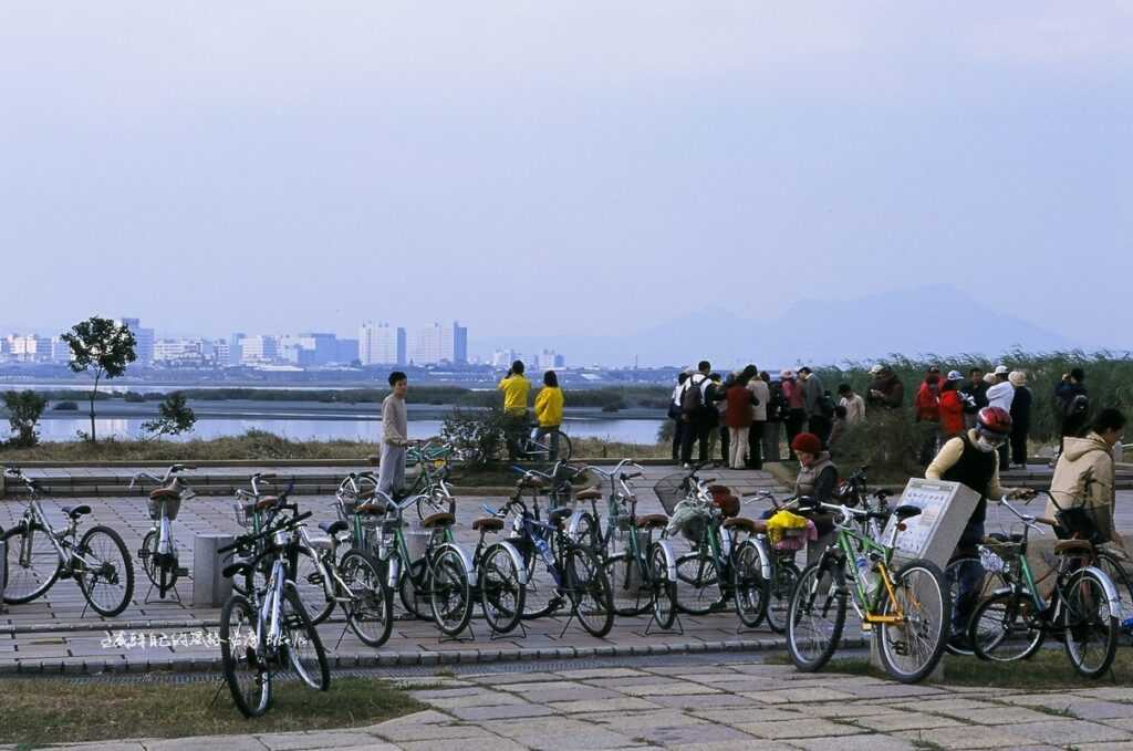 2003年台北市最早公共自行車與我辦的第一場華江雁鴨公園活動