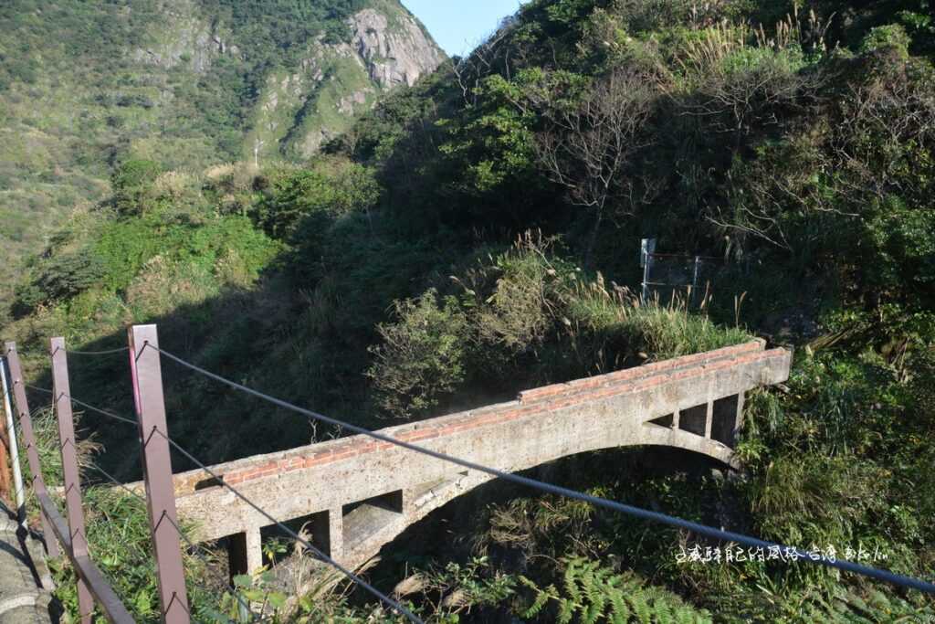 不易尋覓「內九份溪圳橋」