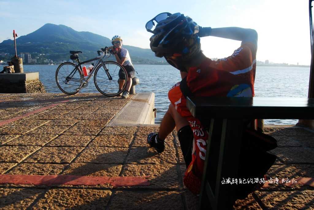 淡水的美就在專注與陶醉一線互動間