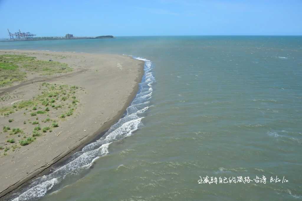 台北港/淡水河出海口視野