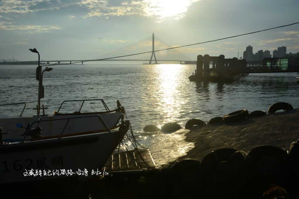 淡水渡船頭夕照