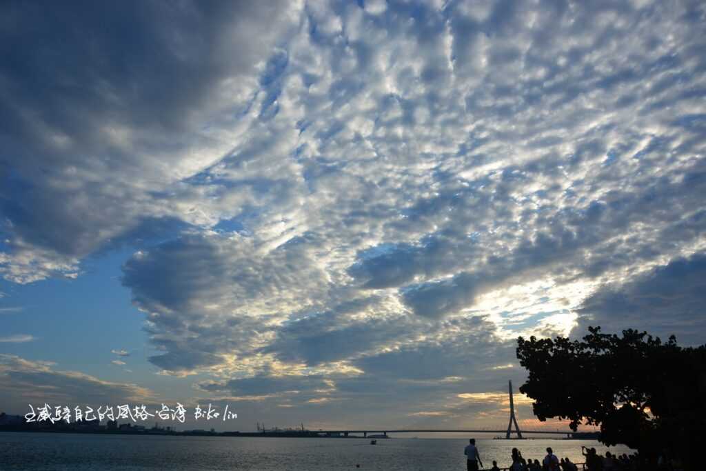 滬尾漁港夕照