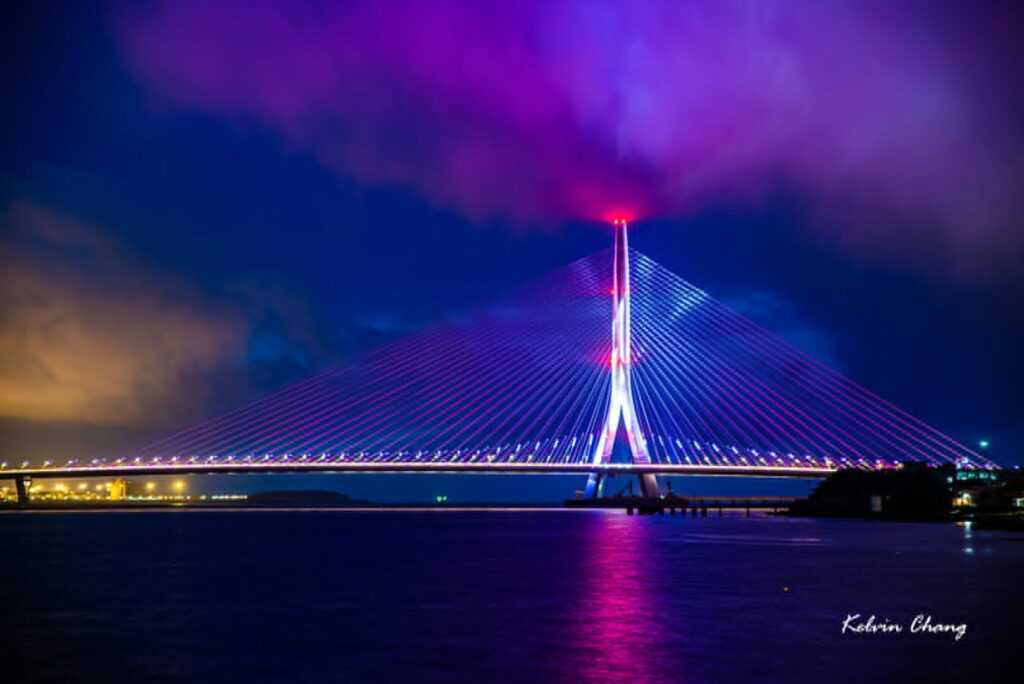 經典魅力台灣之最「淡江大橋」 photo by淡水達人張開明