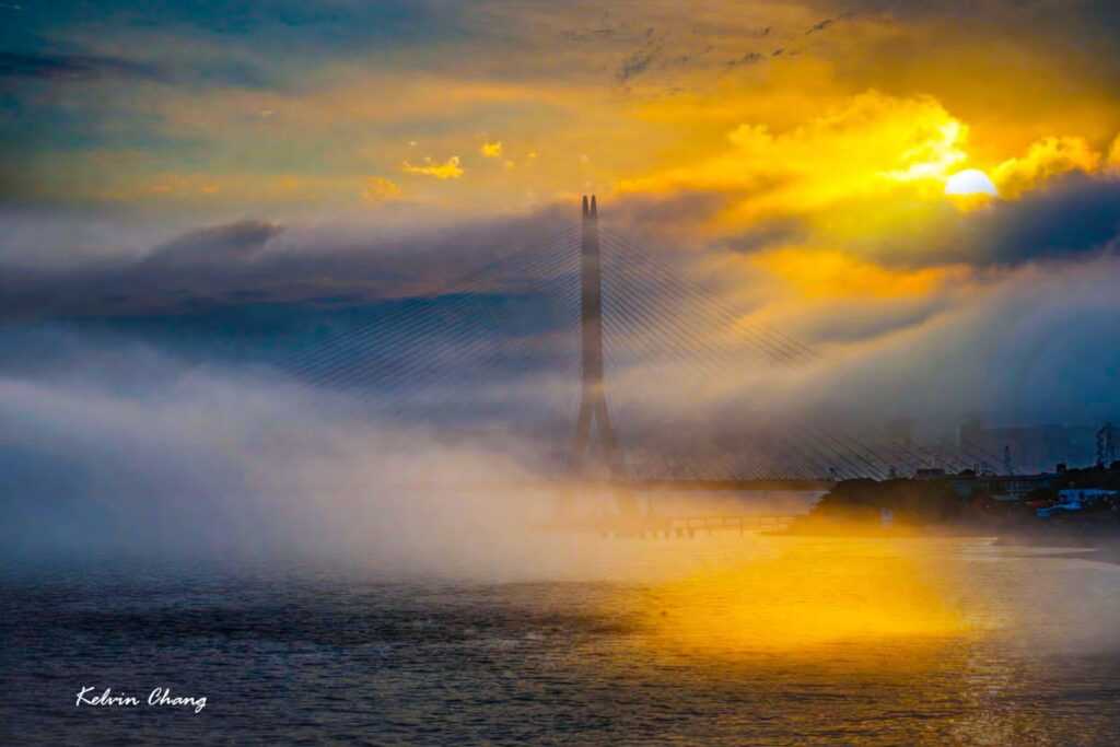 「淡水夕照」完美存在 photo by淡水達人張開明